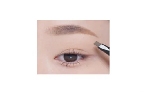 石原里美眉毛画法 减龄一百分的短圆眉
