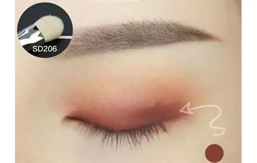 红棕色哑光烟熏眼妆教程 最简单最撩人