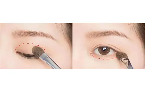 眼影深色
