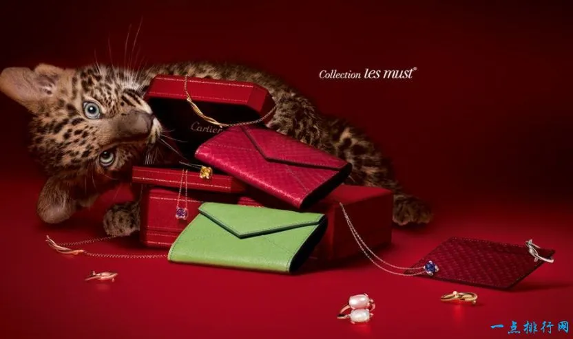 卡地亚 品牌价值:63亿美元