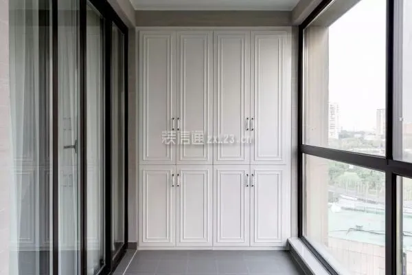 阳台收纳柜装修效果图