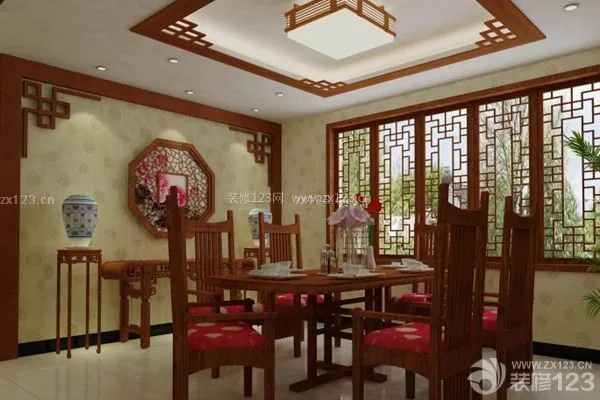 简约美——中式风格餐厅设计 简约美——中式风格餐厅设计