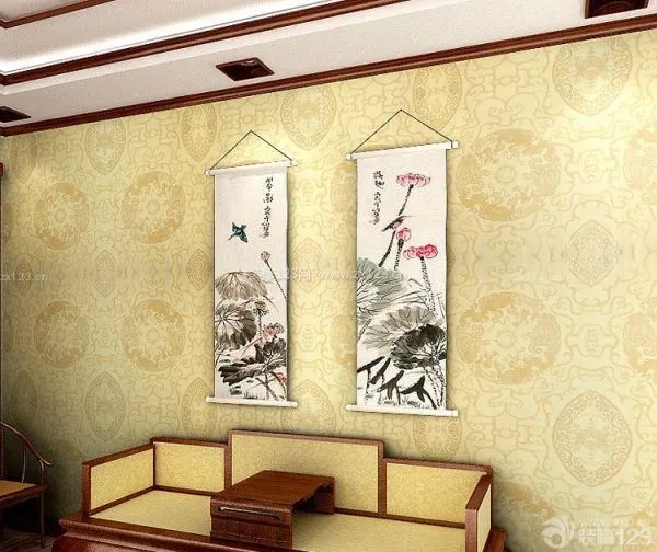 中式书房壁纸