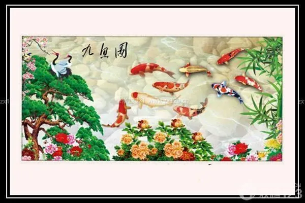 九鱼图 九鱼图