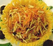 芹菜鱼丝