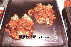 铁板烤鸡架