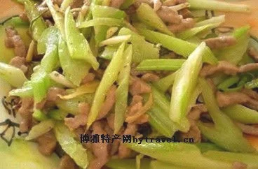 芹菜炒牛肉