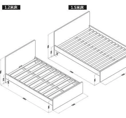 单人床尺寸